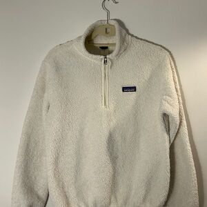 Patagonia Women’s Off-White Los Gatos 1/4-zip fleece size small